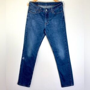 Levi’s Skinny Jeans Mens Distressed Medium Wash Denim Jeans